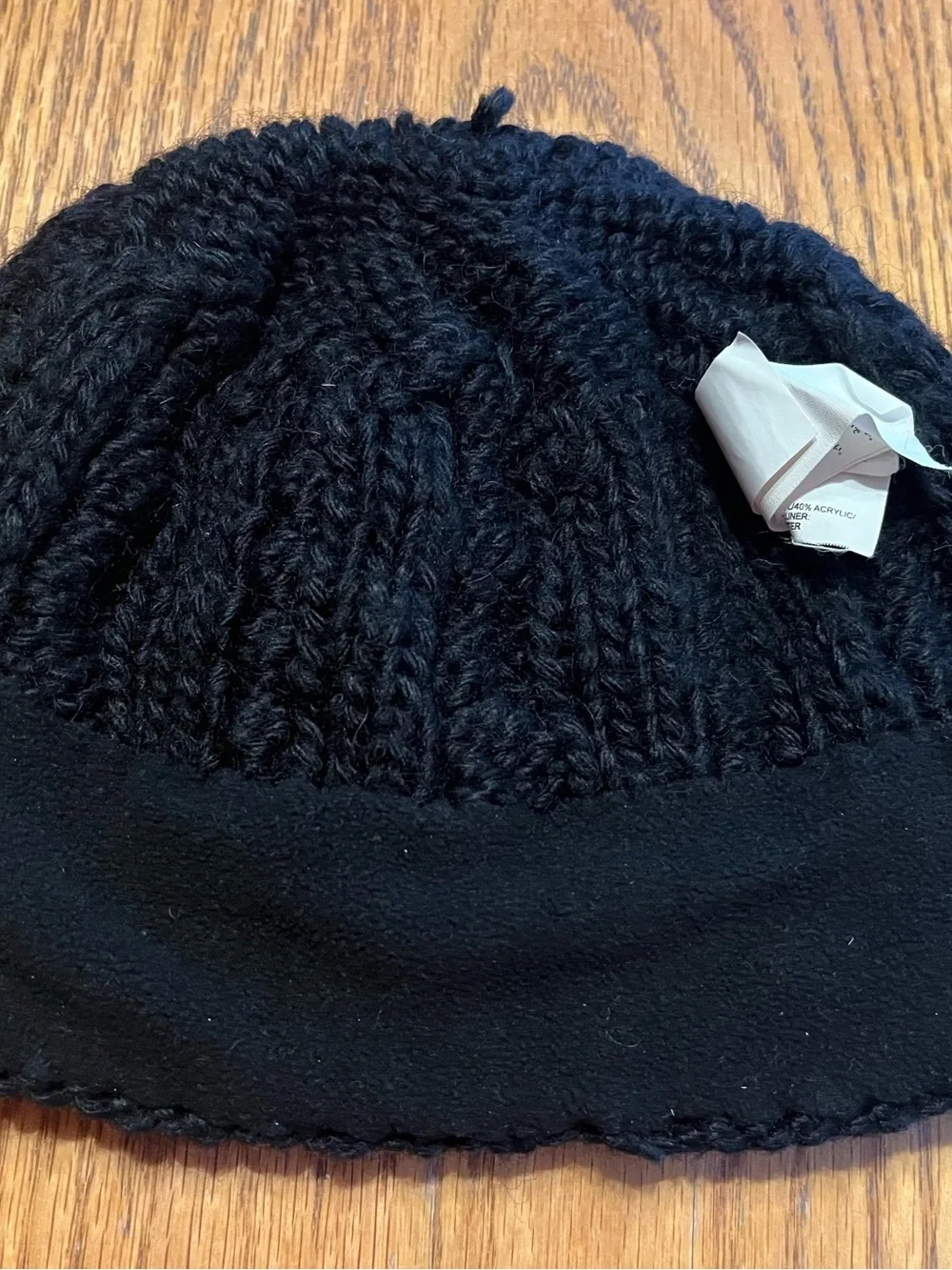 The North Face Black Knit Women's Beanie Hat
